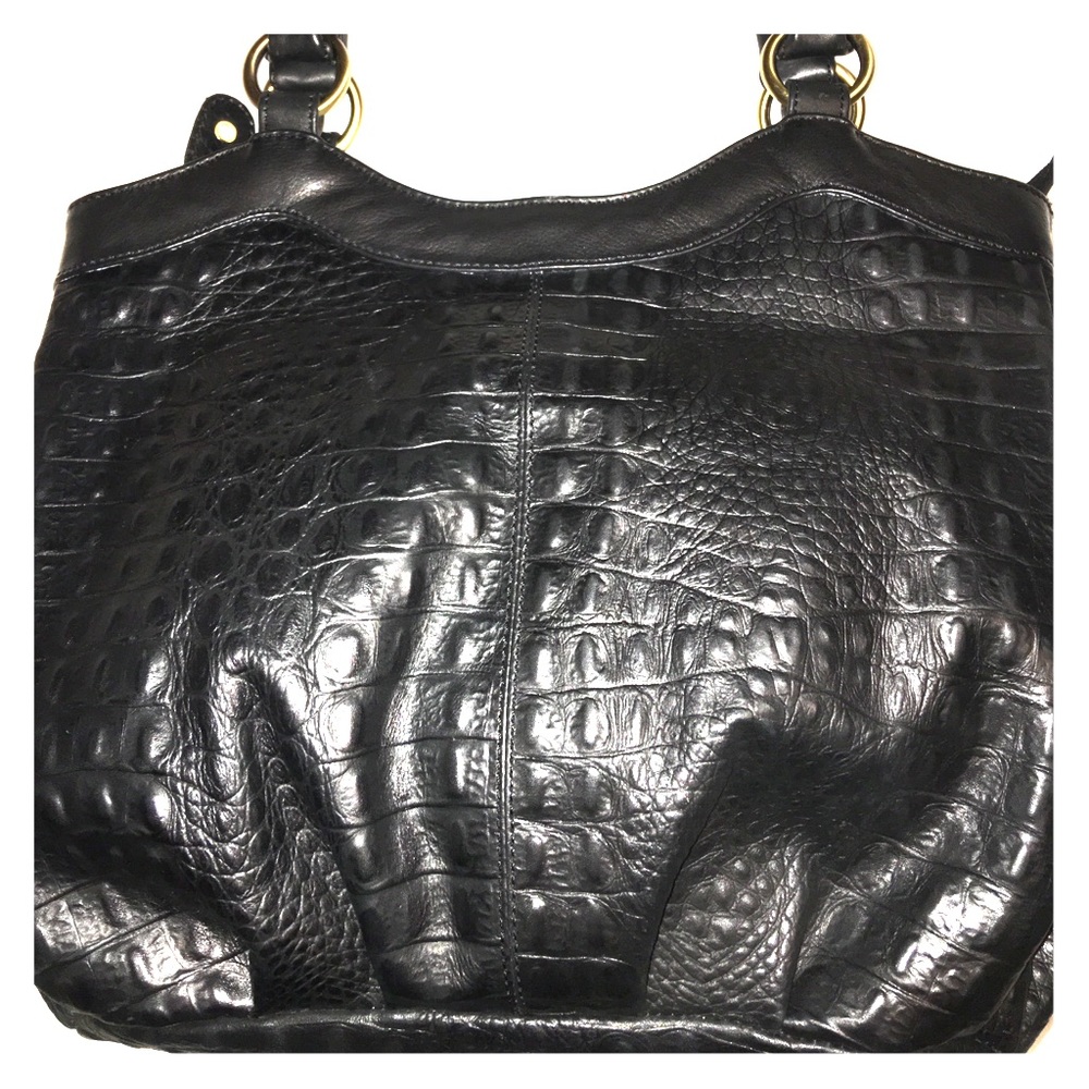Michael Rome Designs Crocodile Embossed Handbag